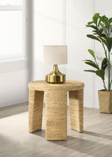 Artina - Woven Rattan Round Table