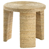 Artina - Woven Rattan Round Table