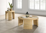 Artina - Woven Rattan Round Table