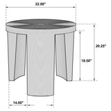 Artina - Rattan Coffee And End Table Set