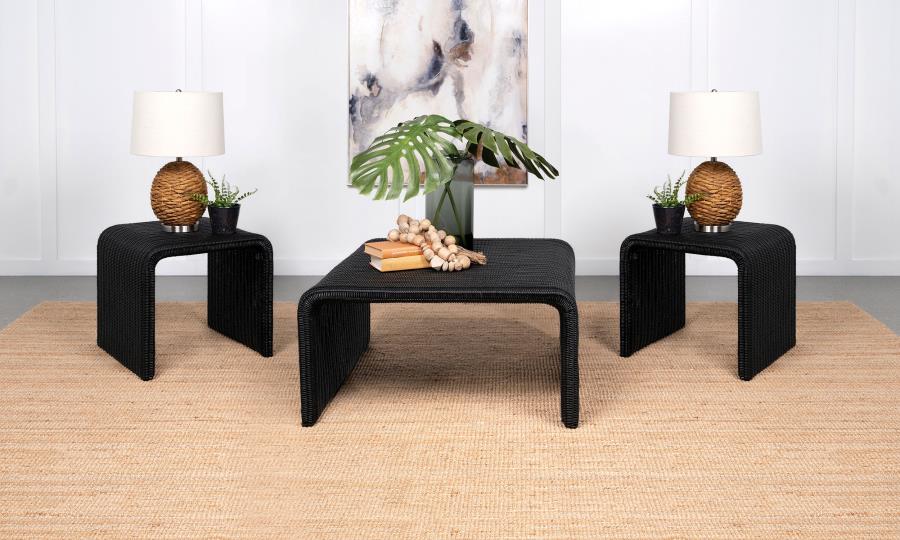 Cahya - Rattan Coffee And End Table Set