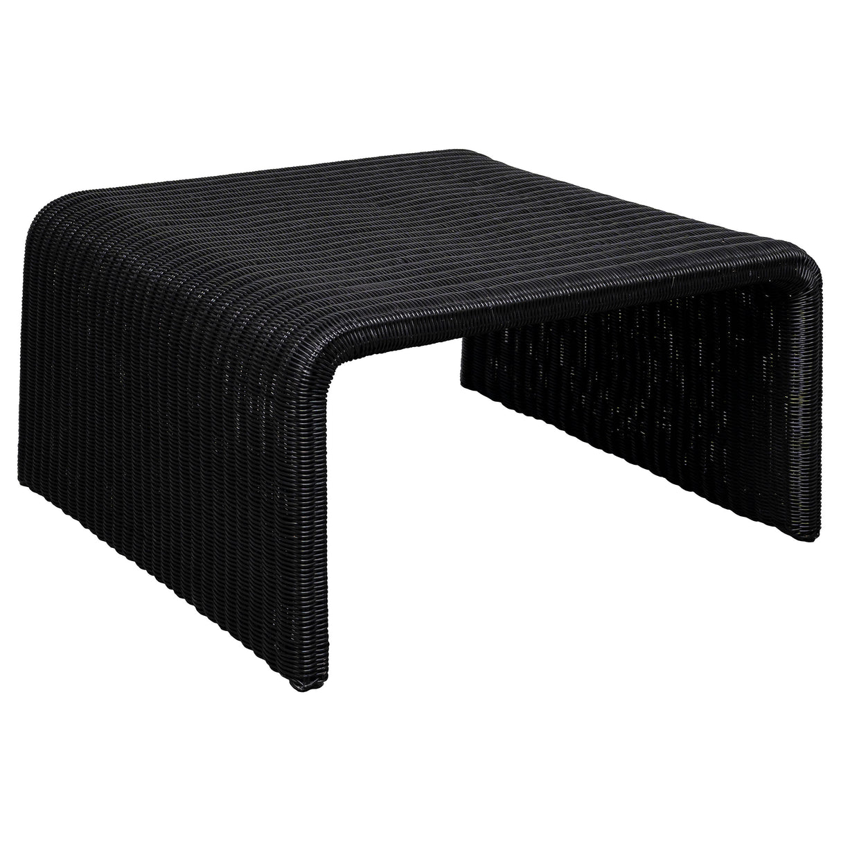 Cahya - Woven Rattan Table