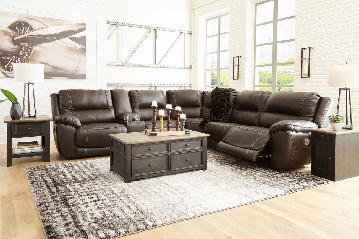 Dunleith - Power Reclining Sectional by Signature Design by Ashley® | Bel Furniture