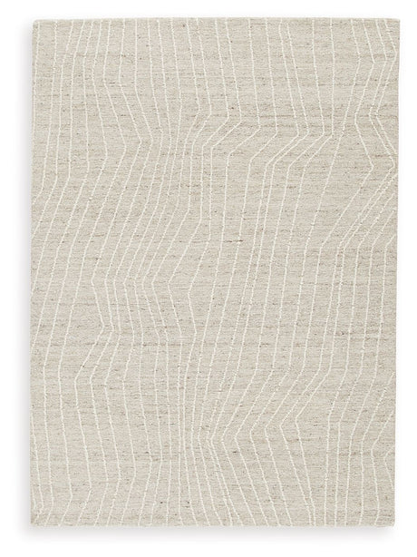 Varahill - Rug Gray 5' x 7' by Signature Design by Ashley® | Bel Furniture