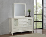 Sandy Beach - 11-drawer Dresser With Mirror by CoasterEssence | Bel Furniture