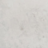 Astoria - Round Genuine Marble Side End Table - White