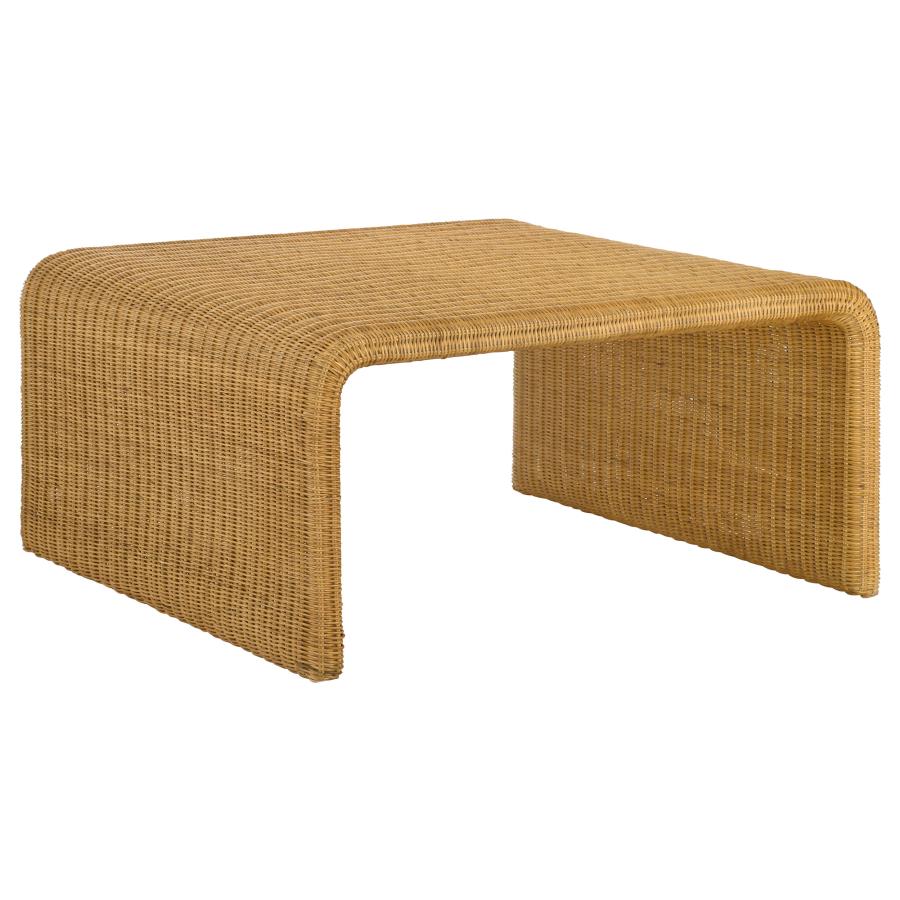 Cahya - Woven Rattan Table