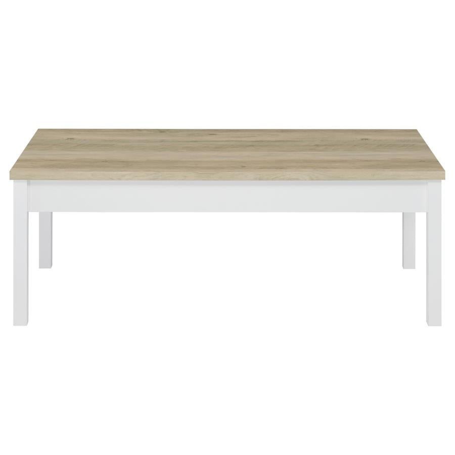 Stacie - 3 Piece Coffee Table Set - Distressed Pine