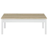 Stacie - 3 Piece Coffee Table Set - Distressed Pine