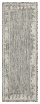 Sunshine - Indoor / Outdoor, Area Rug Polypropylene Gray 7' x 9' by Icona Home Decor | Bel Furniture
