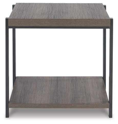 Wilmaden - Gray / Black - Occasional Table Set (Set of 3) by Signature Design by Ashley® | Bel Furniture
