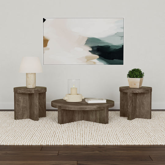 Kinkaid - Solid Wood Coffee And End Table Set