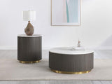 Jason - Round Marble Coffee Table Set