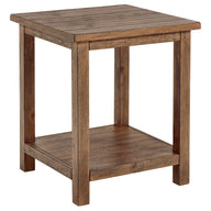 Payne - Wood End Table with Shelf