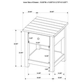 Payne - Coffee And 1-Drawer End Table Set