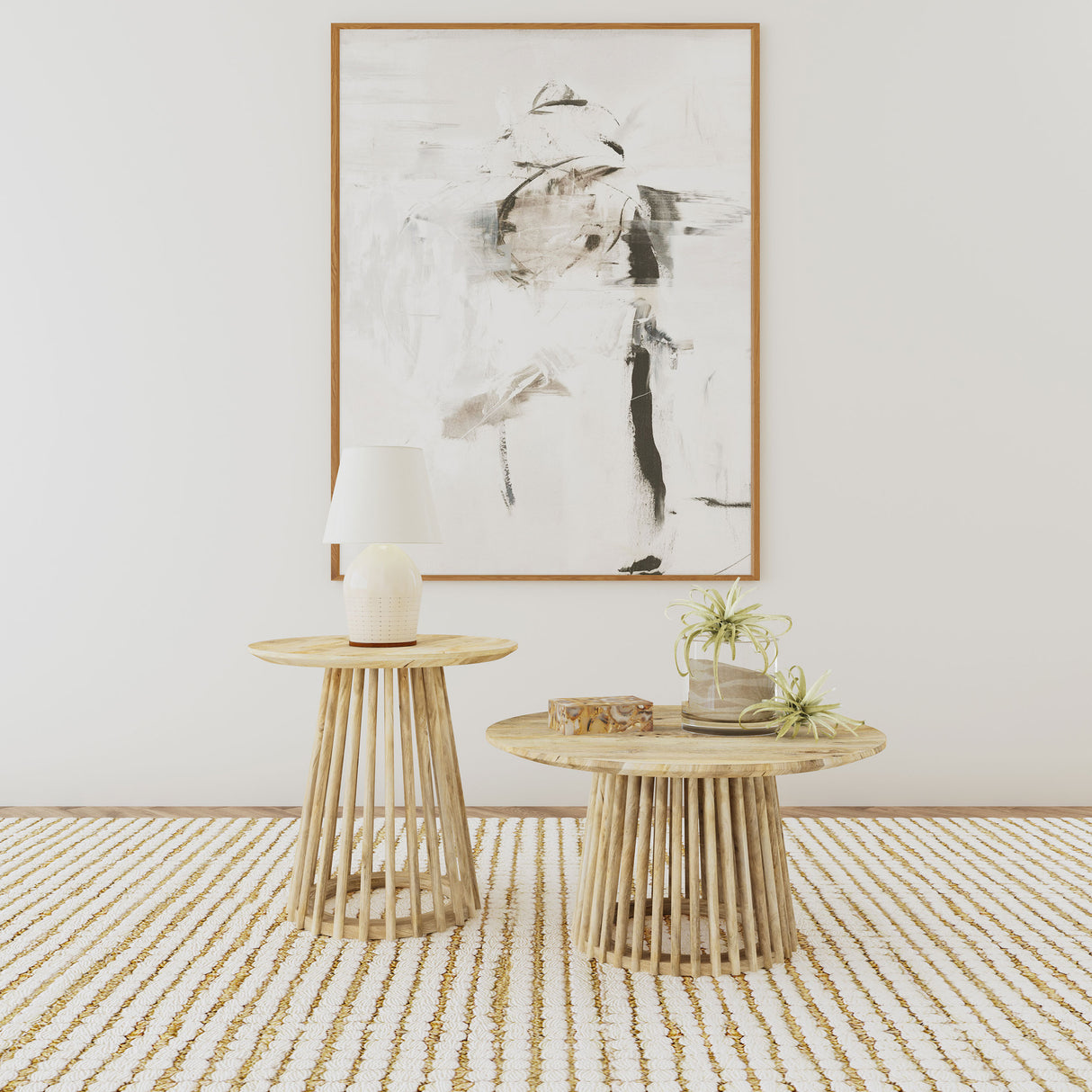Touhy - Round Coffee Table Set