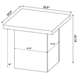 Devar - Square Engineered Wood Table