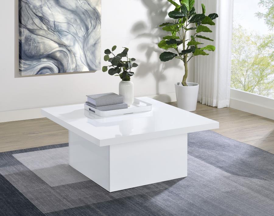 Devar - Square Engineered Wood Table