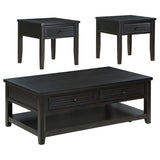 Concord - Coffee And End Table Set Distressed by Coaster Fine Furniture | Bel Furniture