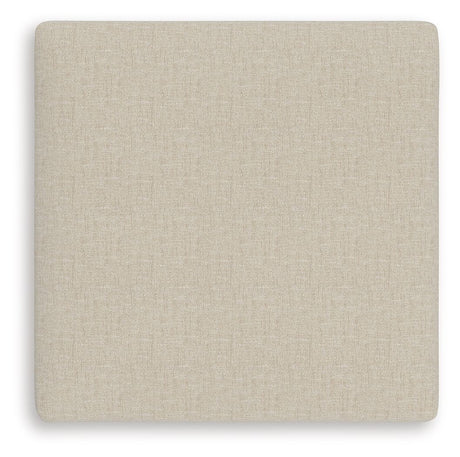 LadyMae - Twill - Oversized Accent Ottoman by Benchcraft® | Bel Furniture
