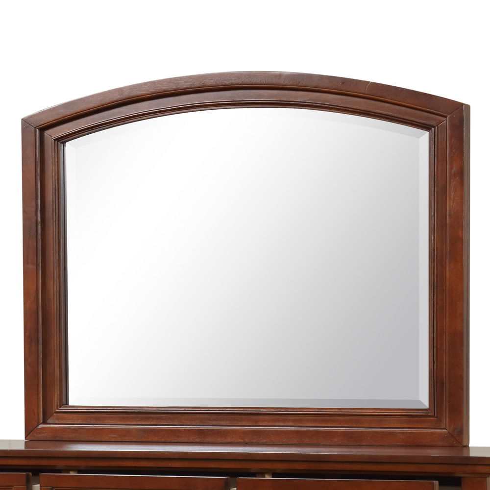 Charming Traditional Mirror - Cherry by Glory Furniture | Bel Furniture