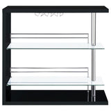 Prescott - Rectangular 2-Shelf Bar Unit by CoasterEssence | Bel Furniture