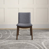 Laura - Mid-Century Modern Solid Wood Dining Chair (Set of 2)