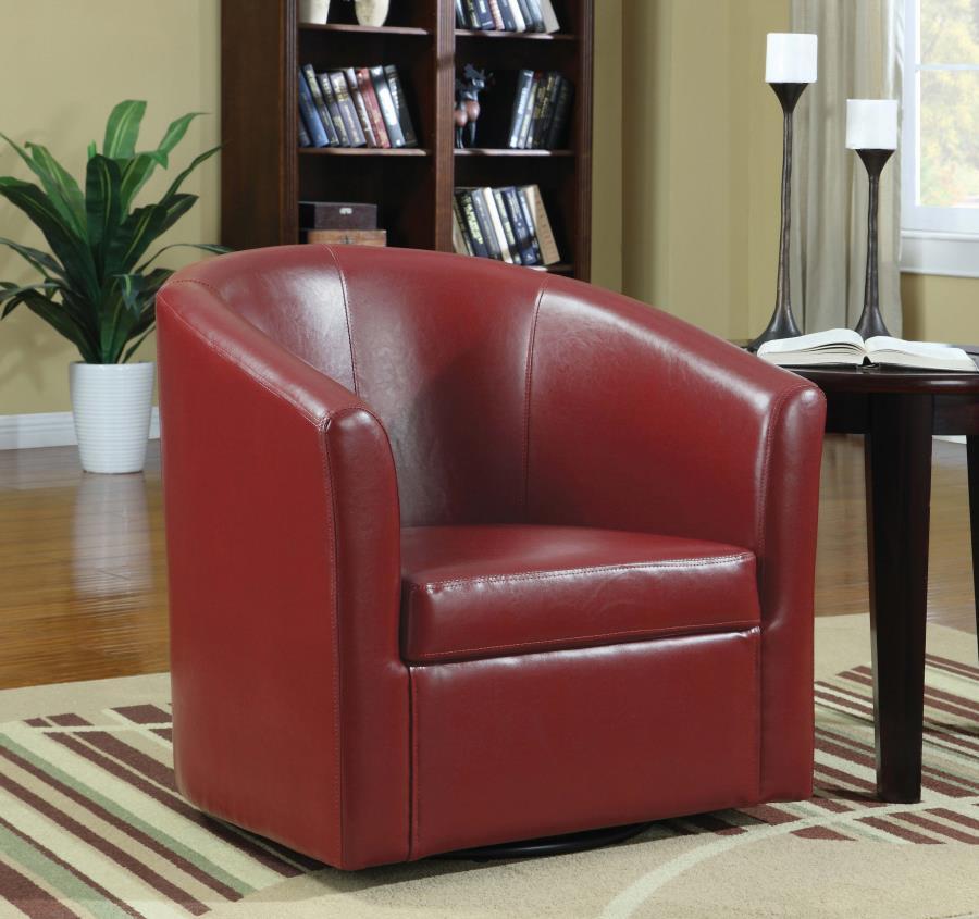 Turner - Upholstery Sloped Arm Accent Swivel Chair