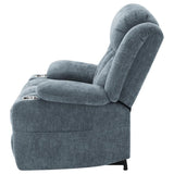 Houston - Upholstered Power Lift Recliner Chair by CoasterEveryday | Bel Furniture