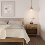 Jager - Bedside Table - Natural by Simpli-Home | Bel Furniture