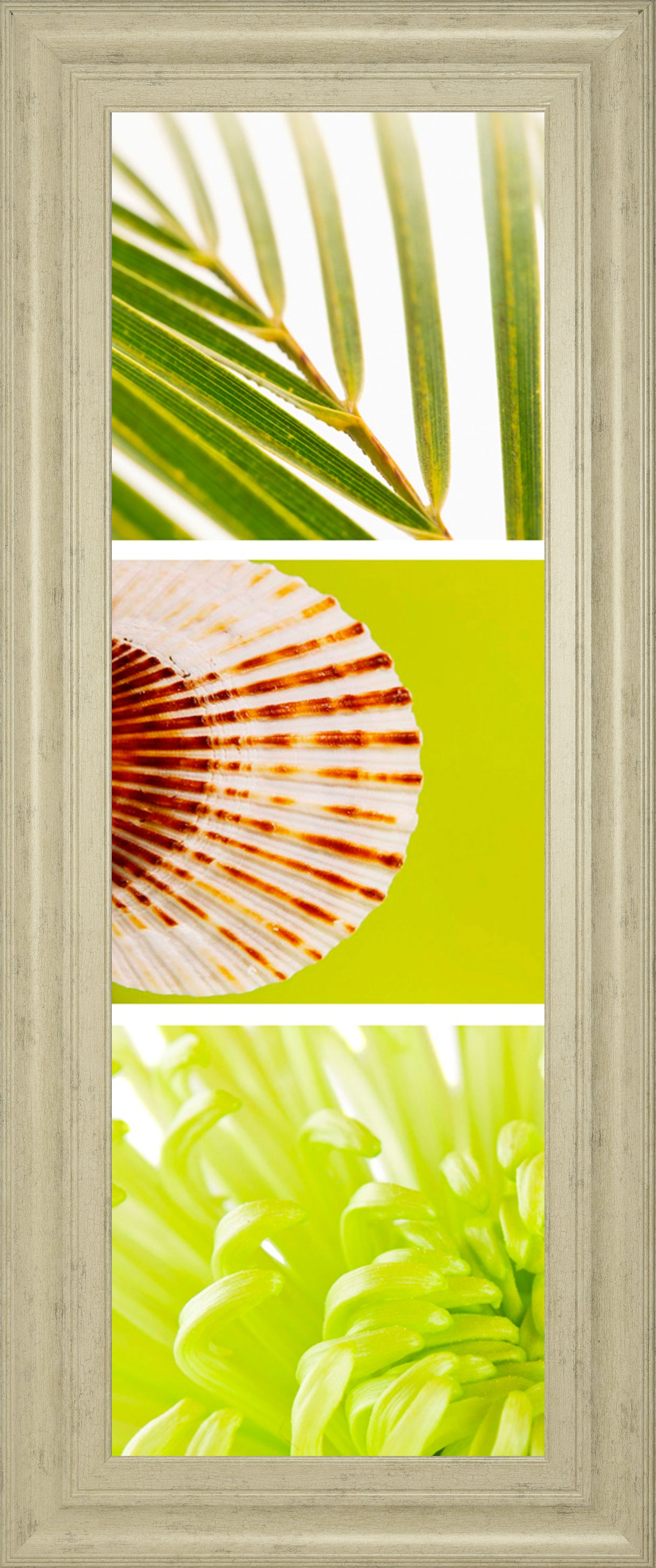 Facets Of Spring I By Irena Orlov - Framed Print Wall Art - Green