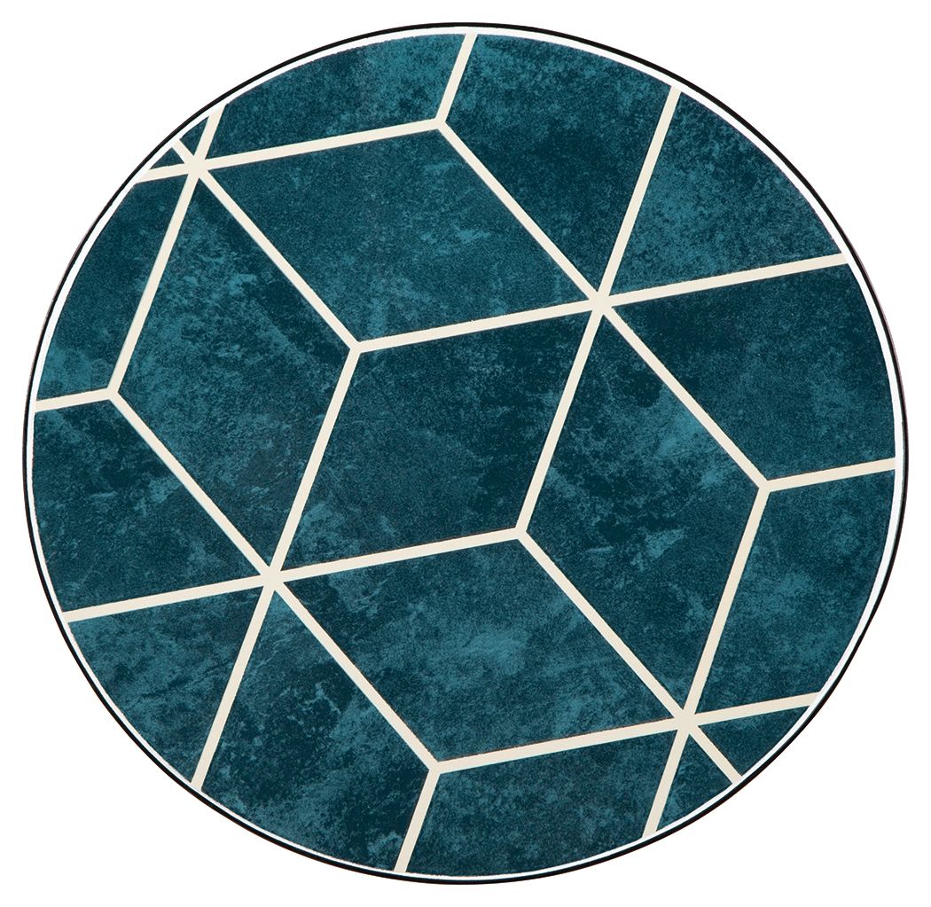 Clairbelle - Teal - Accent Table (Set of 2) by Signature Design by Ashley® | Bel Furniture