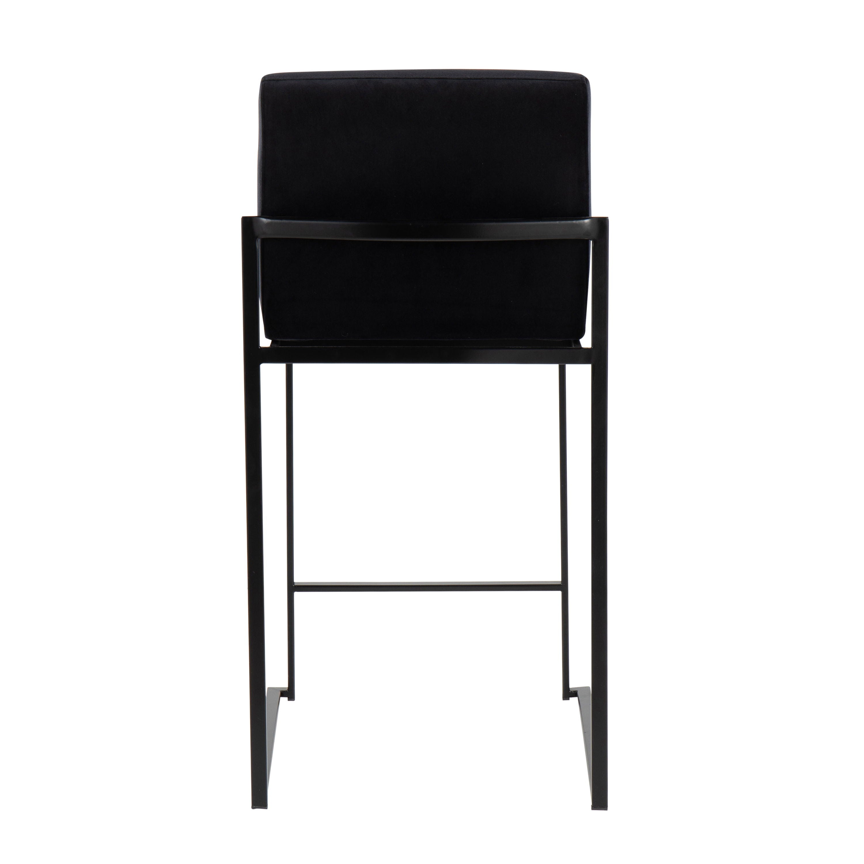 Fuji - Contemporary Modern Elegance, High Back Counter Stool