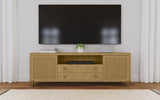 Arini - Rattan Cane 2-Door TV Stand Media Console by Coaster Fine Furniture | Bel Furniture