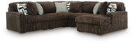 Midnight-Madness - 5 Piece Sectional