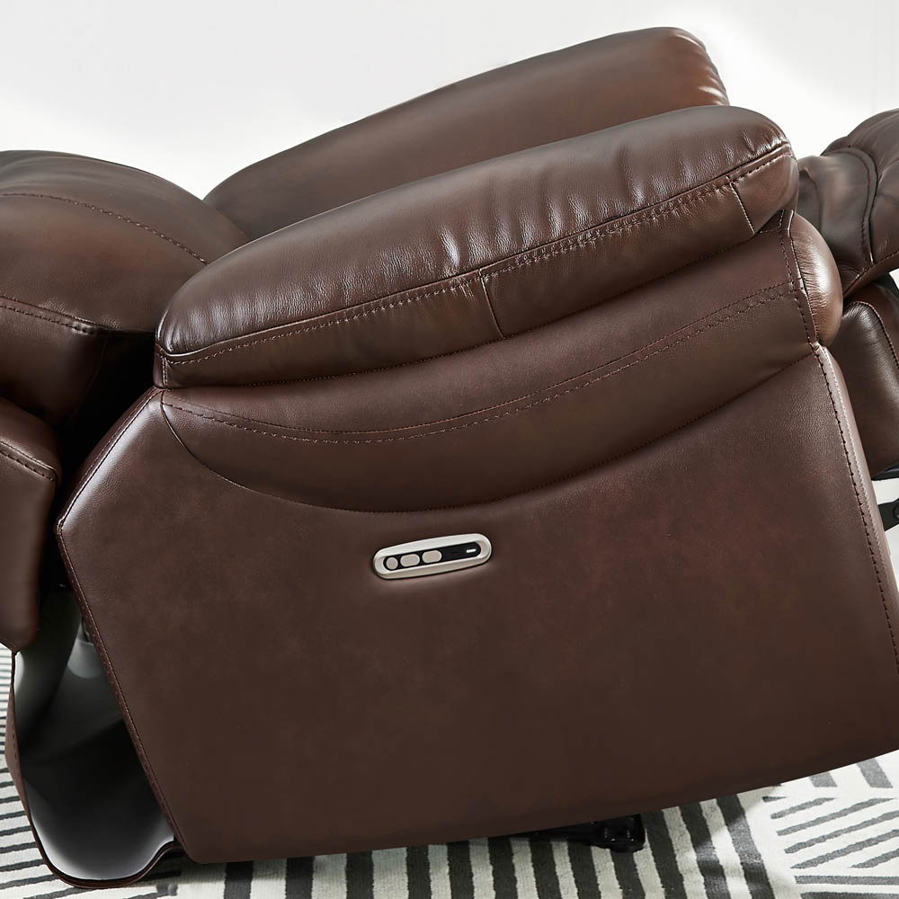 Springdale - Power Headrest Zero Gravity Reclining Loveseat - Chestnut