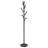 Clover - 18 Hook Freestanding Metal Coat Rack Hat Hanger - Black by CoasterEveryday | Bel Furniture