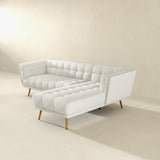 Addison - L Shape Sectional Sofa Tufted