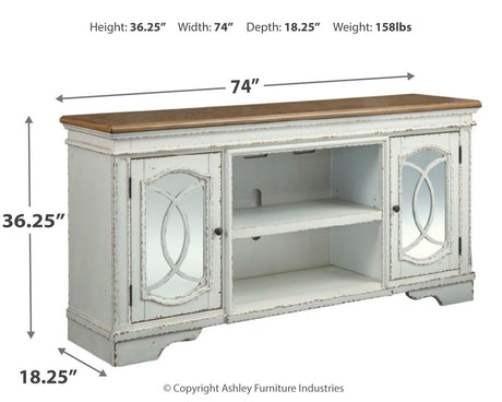 Realyn - TV Stand by Signature Design by Ashley® | Bel Furniture