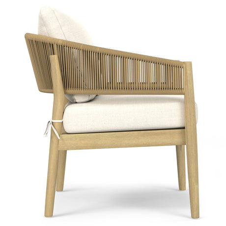 Bayshore - Outdoor Conversation Chair (Set of 2) - Natural by Simpli-Home | Bel Furniture