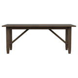Matisse - Rectangular Wood Dining Table - Dark Brown by Coaster Fine Furniture | Bel Furniture