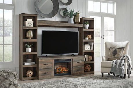 Trinell - 4-Piece Entertainment Center With 60" TV Stand - view 4
