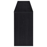 Denison - 79" 4-Door TV Stand Media Console - Black