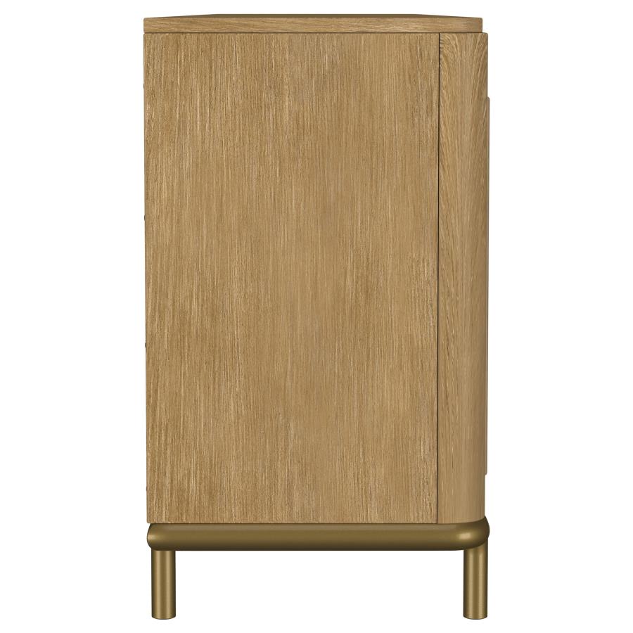 Arini - Rattan Cane 2-Door TV Stand Media Console