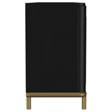 Arini - Rattan Cane 2-Door TV Stand Media Console