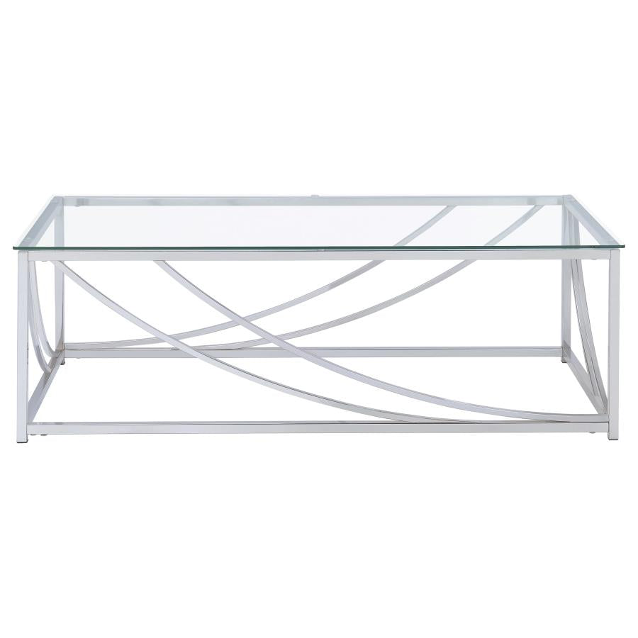 Lille - Glass Top Coffee And End Table Set