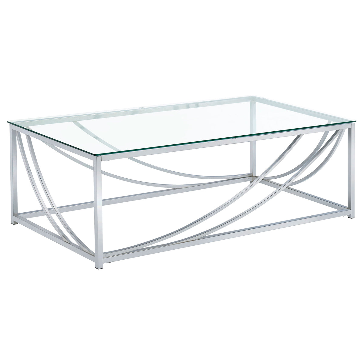 Lille - Glass Top Entryway Sofa Console Table Accents