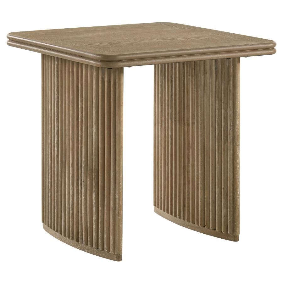 Adina - Wood Coffee Table Set