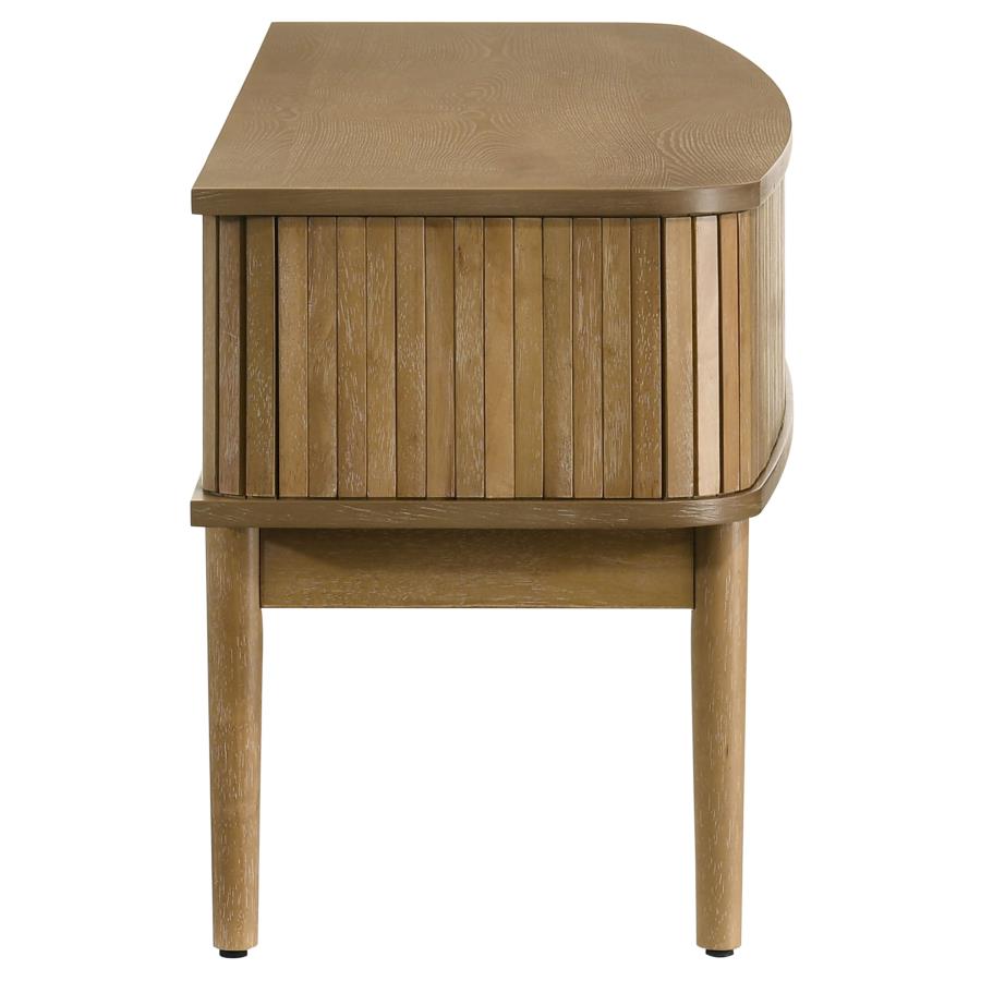 Croyden - 71" TV Stand Media Console - Weathered Natural