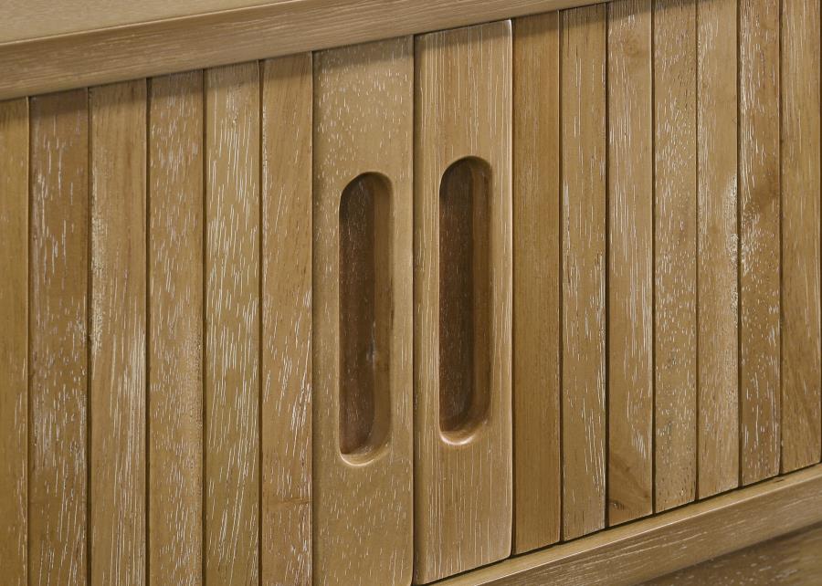 Croyden - 71" TV Stand Media Console - Weathered Natural